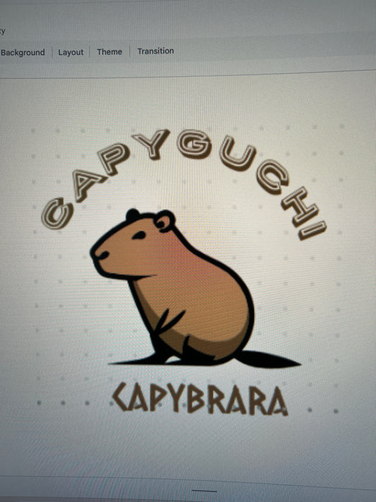 Capyguchi t shirt